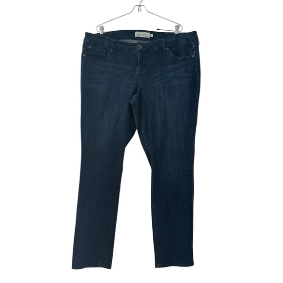 Maurices Flare Leg Blue Jeans sz 22 L - Picture 1 of 12